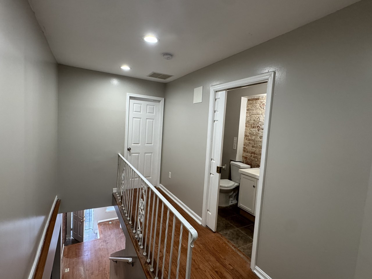 upstairs hallway