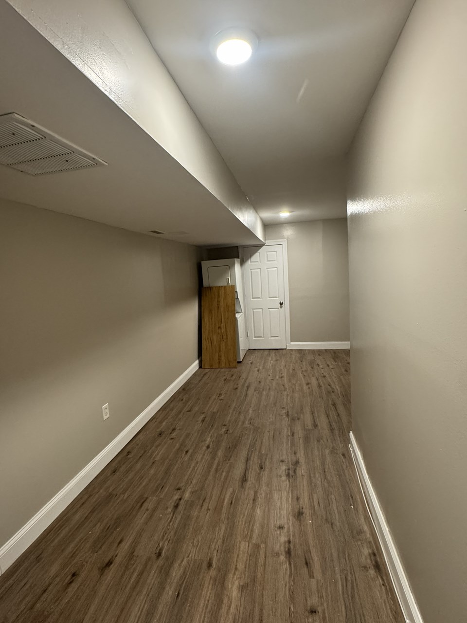 basement with washer/dryer